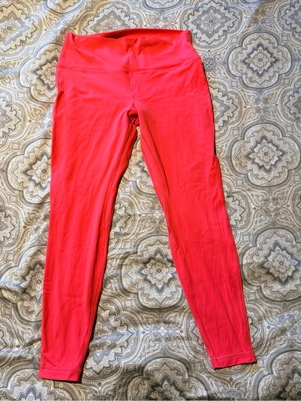 Neon Pink High-Waist Leggings